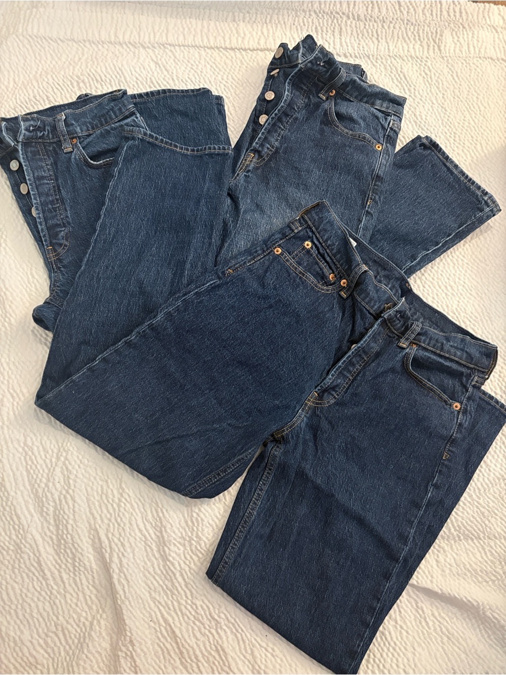 Cheeky Straight High Rise Jeans